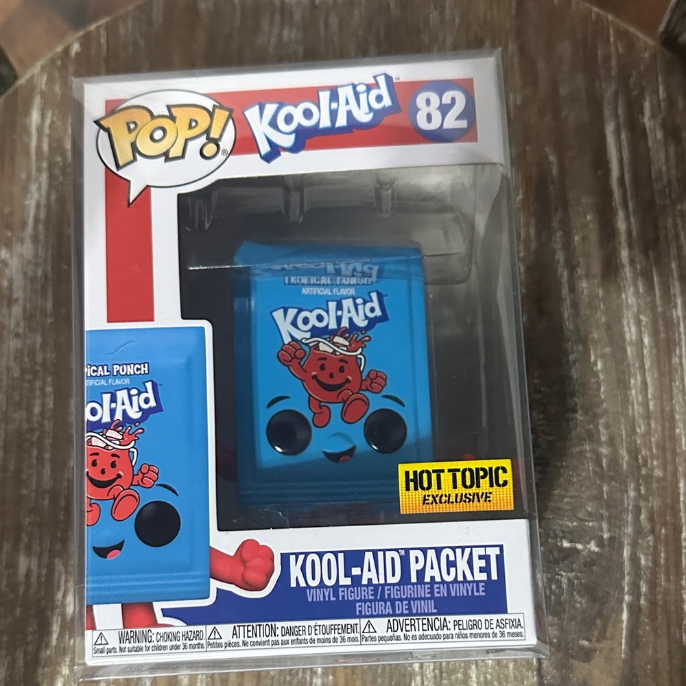 Funko Kool-Aid Oh Yeah! Red and Blue Pop! Backer Card